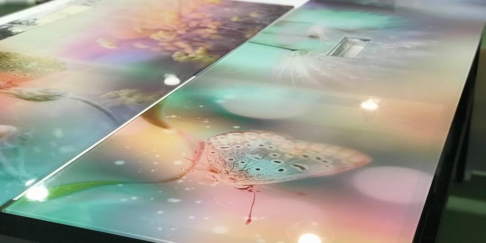 ультрафиолетовая печать на стекле